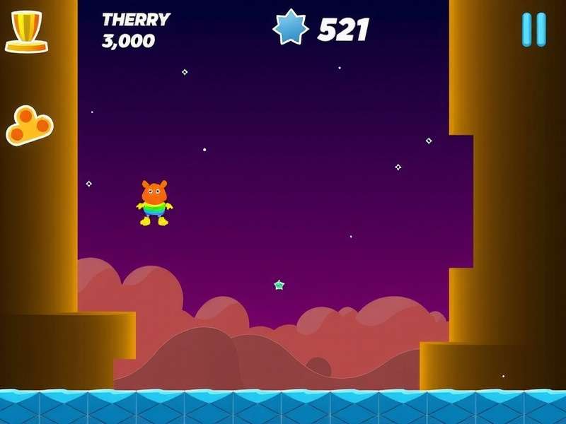 Spiral Jump Saga Gameplay Screenshot